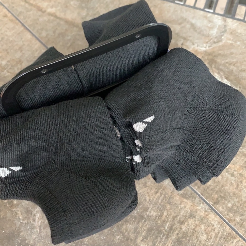 ADIDAS MEN’S CUSHIONED AERORADY COMPRESSN NO SHOW - Picture 3 of 13